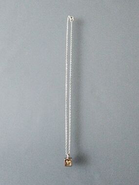 925 Sterling Silver Heart Pendant Necklace - Delicate Silver Chain